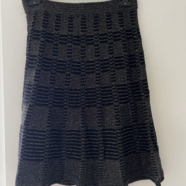 Shimmering Missoni Black Skirt