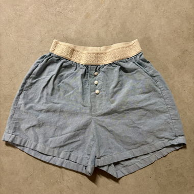 Blue Women's Shorts with Waistband XS