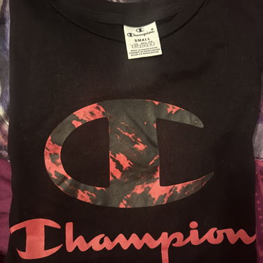 T-shirt Champion noir