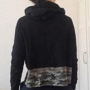 Pullover Hoodie Camouflage Militär