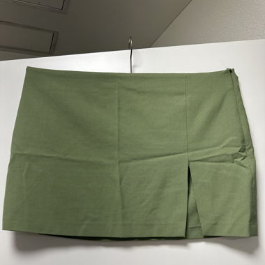 grüner Pull&Bear mini skirt