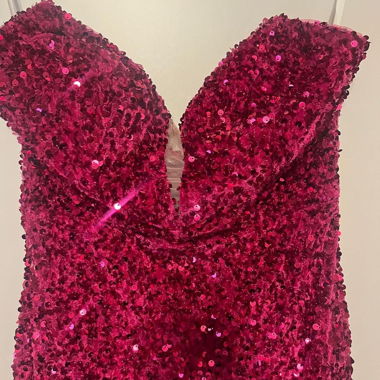 Robe de soirée à sequins