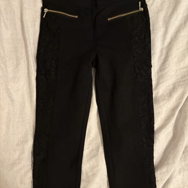AMISU Black Leggings Size 34