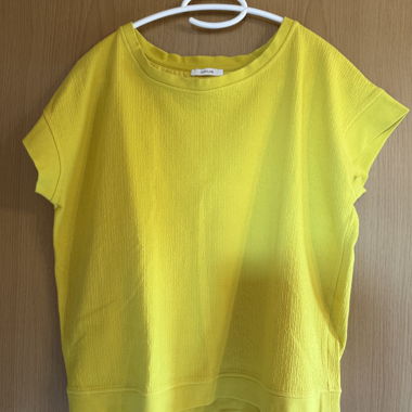 Gelbes OPUS T-Shirt Gr. 38