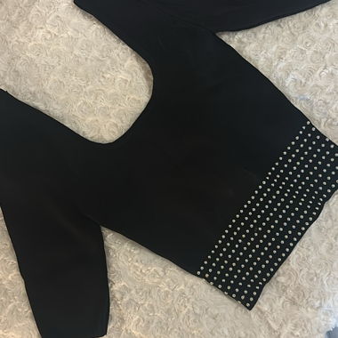 Top nero Bershka taglia EUR XS