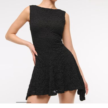Lace Mini Dress -cream- (Unworn)