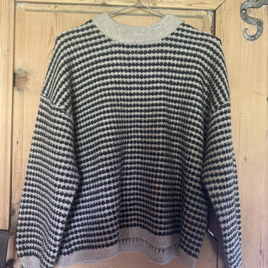 Striped Knit Sweater