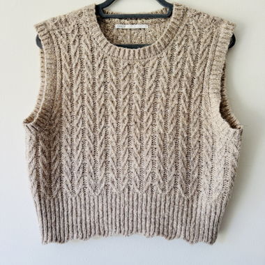 ONLY Knit Vest Brown M