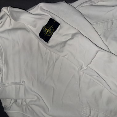 Stone Island Sweatshirt weiss