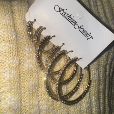 Elegantes Ohrring-Set – 3-teilig