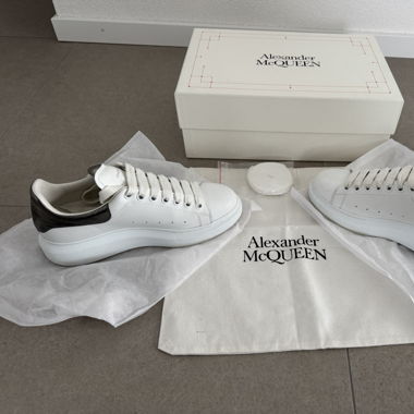 Baskets en cuir Alexander McQueen 