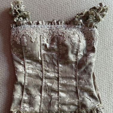 Cute Creme Corset