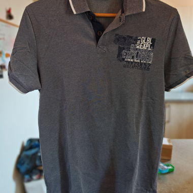 Polo gris C&A taille S
