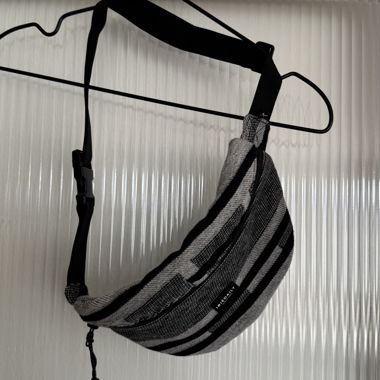 New Grey Iriedaily Woven Waist Bag