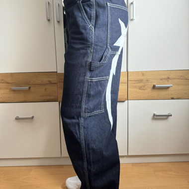 Denim Jeans with Design