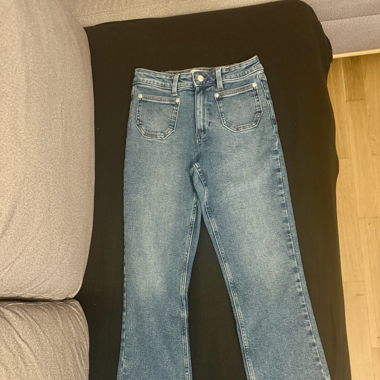 PANTALON TAILLE HAUTE - CROPPED