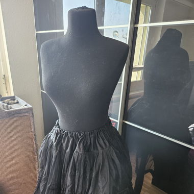 Petticoat Unterrock schwarz Grösse S