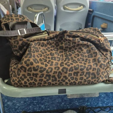 Borsa a Tracolla Leopardo