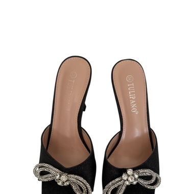 SILVER HIGH HEELS