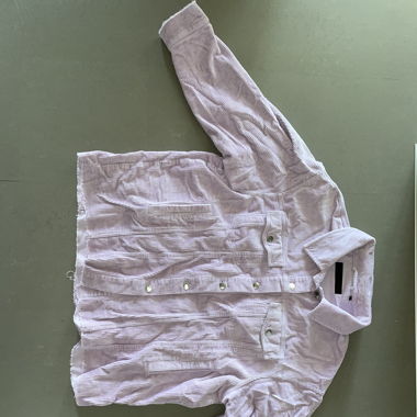 Lila Cordjacke von ONLY