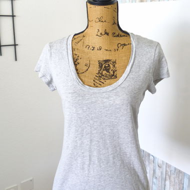 Grey Ladies T-Shirt Size S