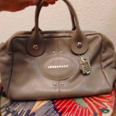 Longchamp Grey Handbag