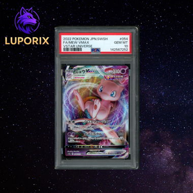 Pokemon PSA 10 Mew Vmax 054/172 VSTAR