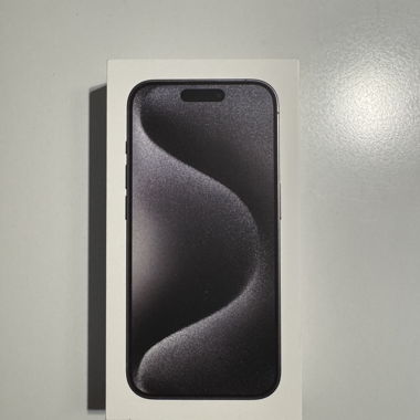 iPhone 15 pro schwarz