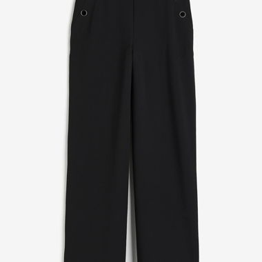 Black Jersey Pants