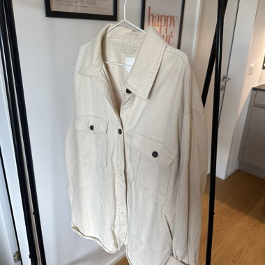 Giacca mezza stagione beige