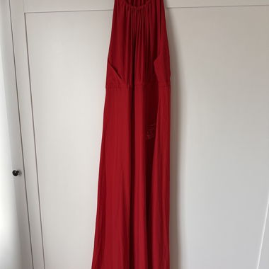 Rotes H&M Maxikleid, Grösse EUR 34