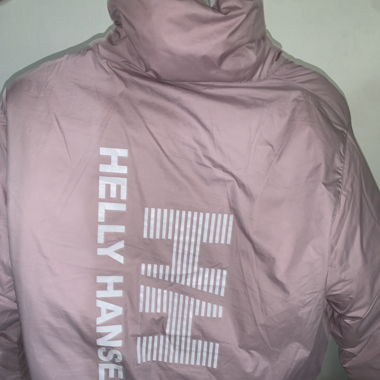 Reversible helly Hansen puffer jacket