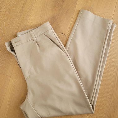 Pantaloni in tessuto donna Stradivarius beige taglia EUR 34