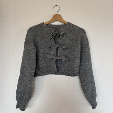 Cardigan with Bows