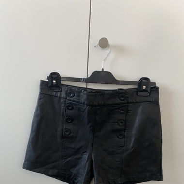 Bel Air Leather Shorts
