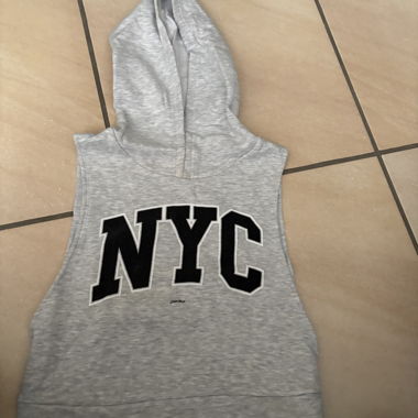 Felpa senza maniche NYC
