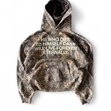 Y2k Forest Camo Hoodie