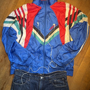 Giacca da allenamento Adidas vintage
