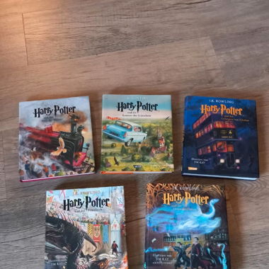 Harry Potter Schmuckausgabe Band 1-5