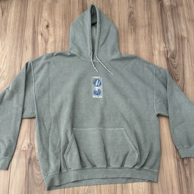 BDG Kapuzenpullover Lost Realms Grau L