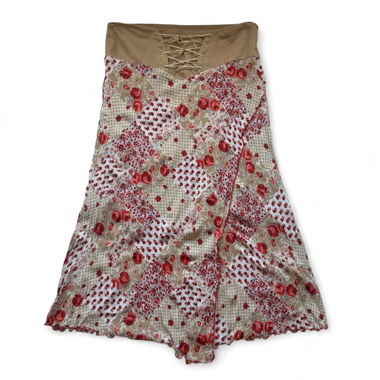 Vintage Floral Fairy Skirt (XS)