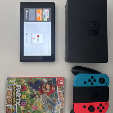 Nintendo Switch, Game Console - Neon Red/Neon Blue
