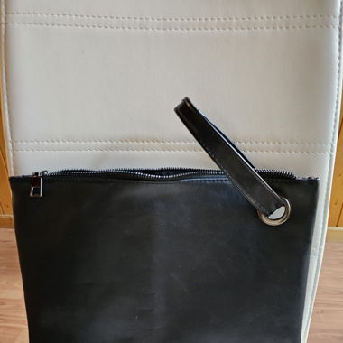 Kunstleder-Etui mit Reissverschluss