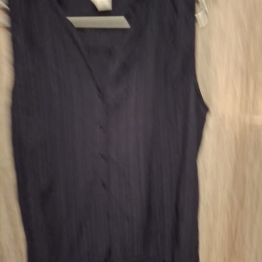 Gilet nero senza maniche