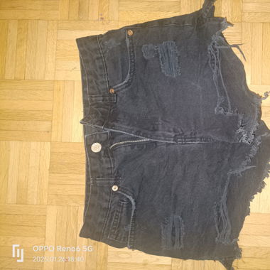 Lot shorts bleus et noir Zara,New Yorker,jennyfer
