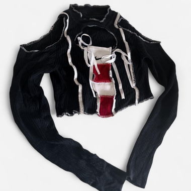 Crop Top Upcyclé