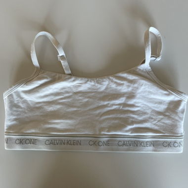 Bralette Calvin Klein CK ONE bianca