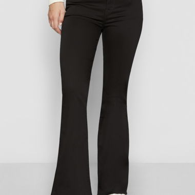 Jeans neri a zampa Lee Breese W26 L33