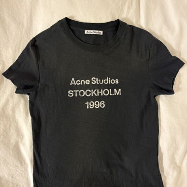 Acne Studios Black T-Shirt