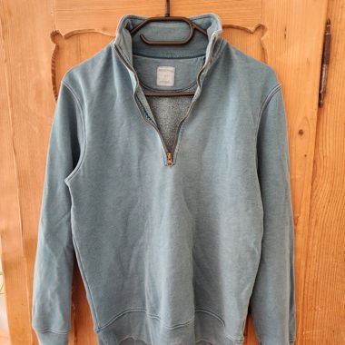 Merona Halfzip Sweater Bleu S
